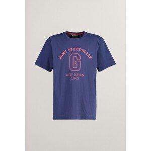 TRIČKO GANT GANT SPORTSWEAR ARCH T-SHIRT DUSTY NAVY