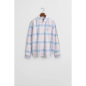 KOŠEĽA GANT CHECKED OXFORD BD LS SHIRT LIGHT PINK