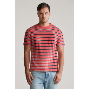 TRIČKO GANT STRIPED SS TSHIRT WATERMELON RED
