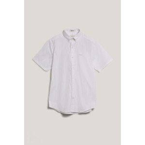 KOŠEĽA GANT REG PINPOINT OXFORD SS SHIRT WHITE