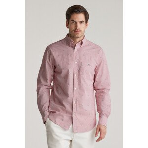 KOŠEĽA GANT REG SAILING FIL COUPE SHIRT RUBY RED