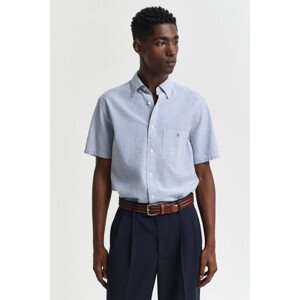KOŠEĽA GANT REG SEERSUCKER STRIPE SS SHIRT RICH BLUE