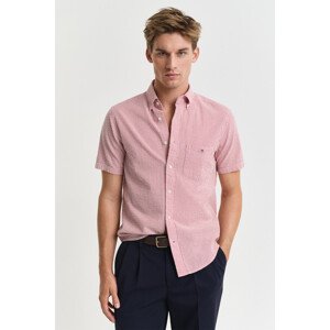 KOŠEĽA GANT REG SEERSUCKER STRIPE SS SHIRT RUBY RED