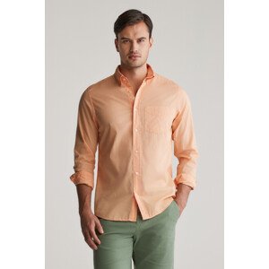 KOŠEĽA GANT REG SUNFADED VOILE SHIRT PEACHY ORANGE