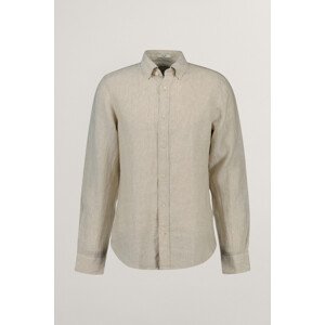 KOŠEĽA GANT SLIM LINEN SHIRT DRY SAND
