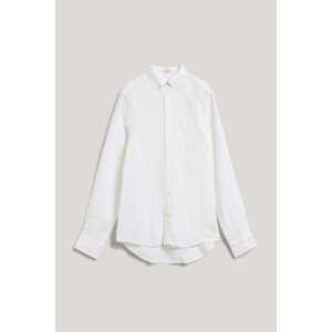 KOŠEĽA GANT SLIM LINEN SHIRT WHITE
