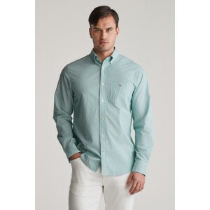 KOŠEĽA GANT REG DOBBY DOT STRIPE SHIRT DEEP GREEN