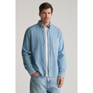 KOŠEĽA GANT REG CHAMBRAY SHIRT LIGHT BLUE