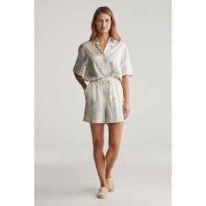 ŠORTKY GANT REL FLORAL PRINT SHORTS PUTTY