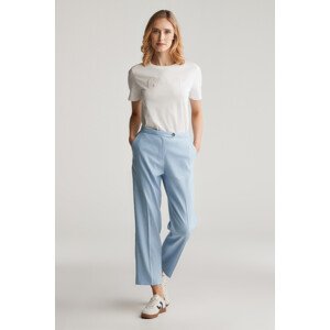NOHAVICE GANT STRETCH LINEN TAILORED PANT FRESH BLUE