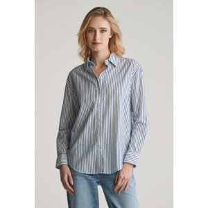 KOŠEĽA GANT REL TEXTURED STRIPED SHIRT RICH BLUE