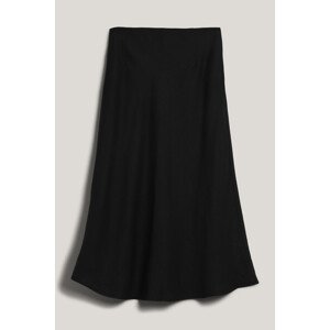 SUKŇA GANT LINEN BLEND SKIRT BLACK