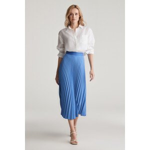 SUKŇA GANT PLEATED SKIRT PERFECT BLUE