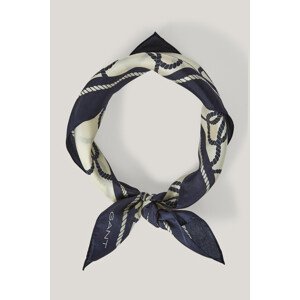 ŠATKA GANT ROPE PRINT SILK SCARF CREAM
