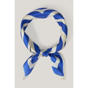 ŠATKA GANT STRIPE PRINT SILK SCARF PERFECT BLUE