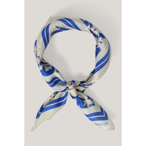 ŠATKA GANT FLORAL PRINT SILK SCARF PERFECT BLUE