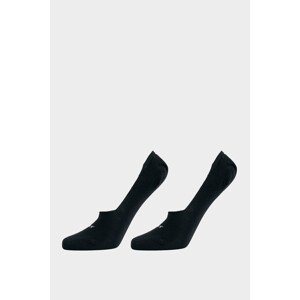 PONOŽKY GANT INVISIBLE SOCKS 2-PACK BLACK