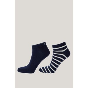 PONOŽKY GANT ANKLE SOCKS 2-PACK MARINE