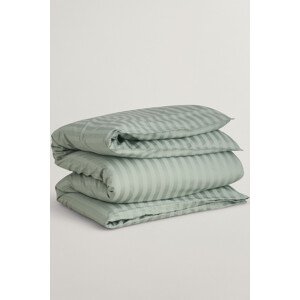 OBLIEČKA GANT SATEEN STRIPES SINGLE DUVET CLAY GREEN