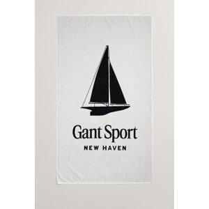 UTERÁK GANT SAILING PRINT BEACH TOWEL WHITE