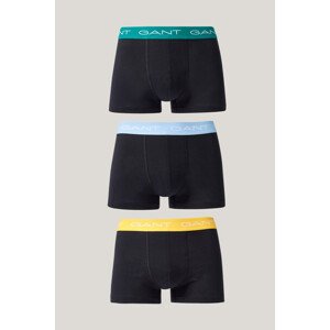 SPODNÁ BIELIZEŇ GANT TRUNK 3-PACK BLACK