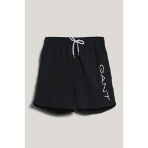 PLAVKY GANT LIGHTWEIGHT SWIM SHORTS BLACK