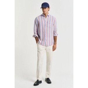 NOHAVICE GANT SLIM TAPERED SEERSUCKER SUIT PANTS CREAM