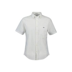 KOŠEĽA GANT REG DOBBY SHIRT WHITE