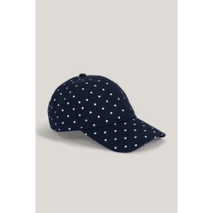 ŠILTOVKA GANT DOT PRINT COTTON TWILL CAP EVENING BLUE