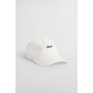 ŠILTOVKA GANT SMALL GRAPHIC CRINKLED CAP CREAM