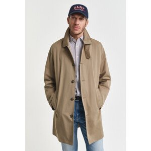KABÁT GANT COTTON CAR COAT LIGHT TAUPE