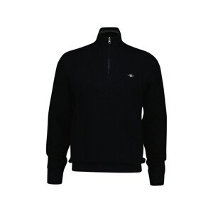 SVETER GANT MICRO TEXTURE HZ BLACK