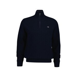 SVETER GANT MICRO TEXTURE HZ EVENING BLUE