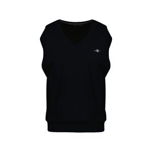 VESTA GANT CLASSIC COTTON VEST EVENING BLUE