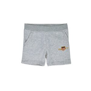 TEPLÁKOVÉ ŠORTKY GANT D1. ARCHIVE SHIELD SWEAT SHORTS LIGHT GREY MELANGE