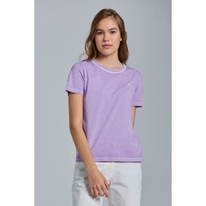 TRIČKO GANT D2. SUNFADED C-NECK SS T-SHIRT fialová S