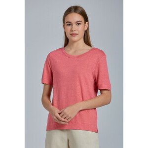 TRIČKO GANT D2. LINEN SS T-SHIRT ružová S