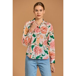 KOŠEĽA GANT D2. REG DAHLIA PRINT SHIRT biela 34