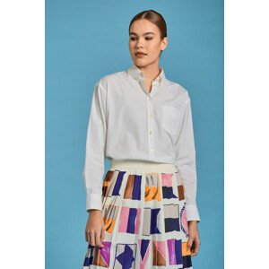 KOŠEĽA GANT D1. RELAXED BD LUXURY POPLIN biela 38