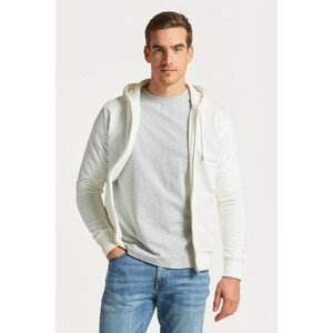 MIKINA GANT TONAL ARCHIVE SHIELD ZIP HOODIE biela 4XL