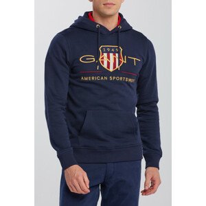 MIKINA GANT ARCHIVE SHIELD HOODIE modrá 4XL