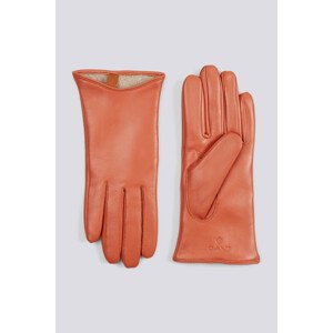 RUKAVICE GANT LEATHER GLOVES oranžová S