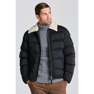 BUNDA GANT D1. FLIGHT PUFFER JACKET čierna M