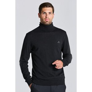 ROLÁK GANT D1. COTTON CASHMERE ROLLNECK čierna M