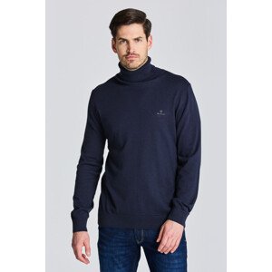 ROLÁK GANT D1. COTTON CASHMERE ROLLNECK modrá S