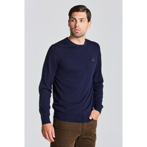 SVETER GANT COTTON CASHMERE C-NECK modrá 4XL