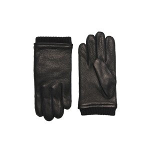 RUKAVICE GANT D1. LEATHER GLOVES BLACK