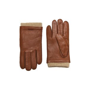 RUKAVICE GANT D1. LEATHER GLOVES hnedá S