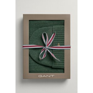 ČAPICA GANT D1. BEANIE SCARF GIFT BOX zelená S/M