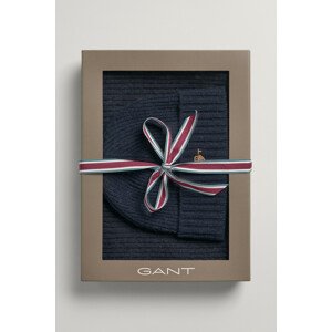 ČAPICA GANT D1. BEANIE SCARF GIFT BOX modrá S/M